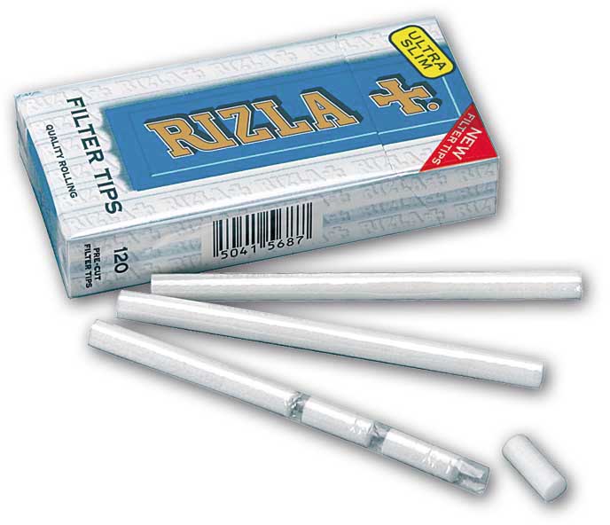 RIZLA FILTRI 5,7 MM POPPATIPS - 20 PACCHETTI