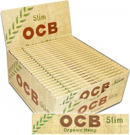 OCB CARTINE CANAPA BIO SLIM - 50 LIBRETTI