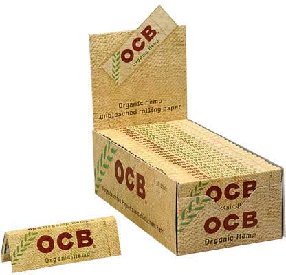 OCB CARTINE CANAPA BIO CORTE - 50 LIBRETTI