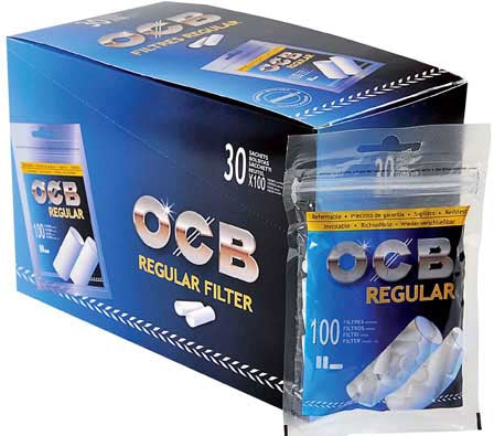 OCB FILTRI REGULAR 8 MM - 30 BUSTE