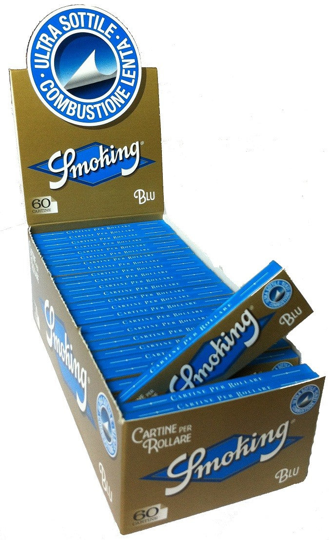 SMOKING CARTINE BLUE REGULAR IT - 50 LIBRETTI
