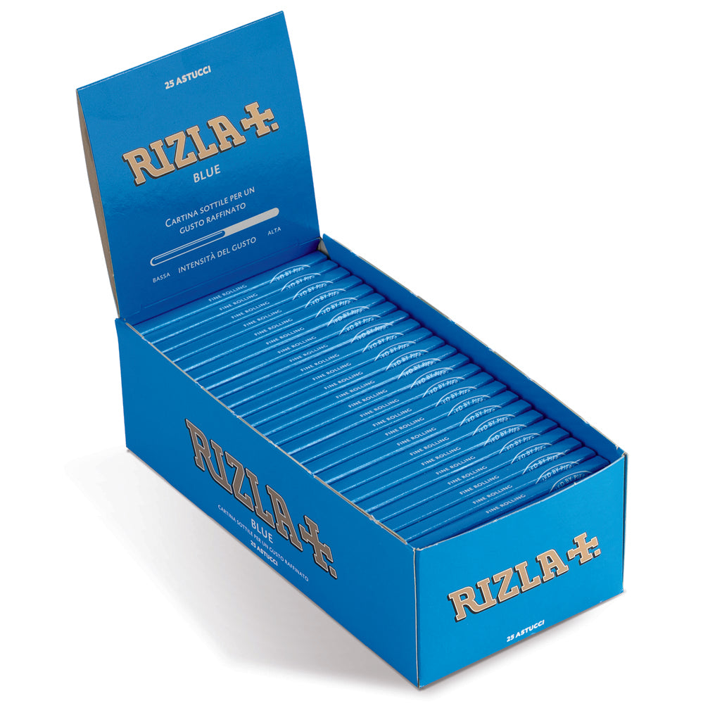 RIZLA CARTINE CORTE DOPPIA BLUE - 25 LIBRETTI