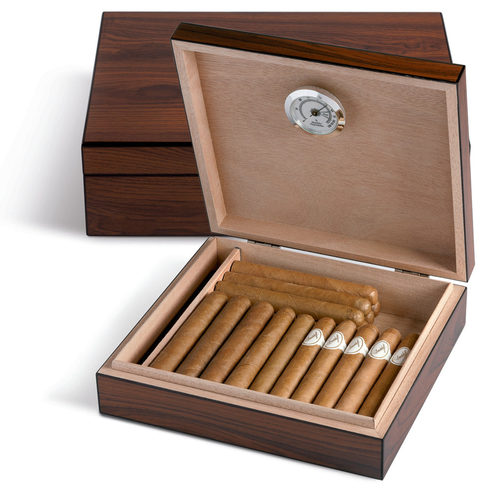 HUMIDOR 20 MARRONE