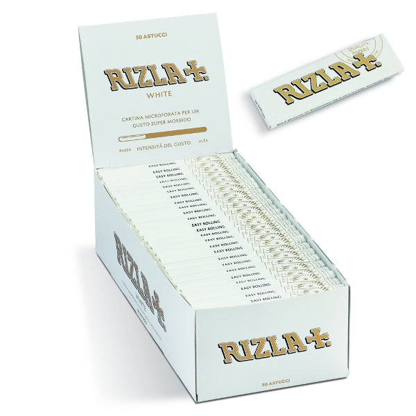 RIZLA CARTINE CORTA BIANCA - 50 LIBRETTI