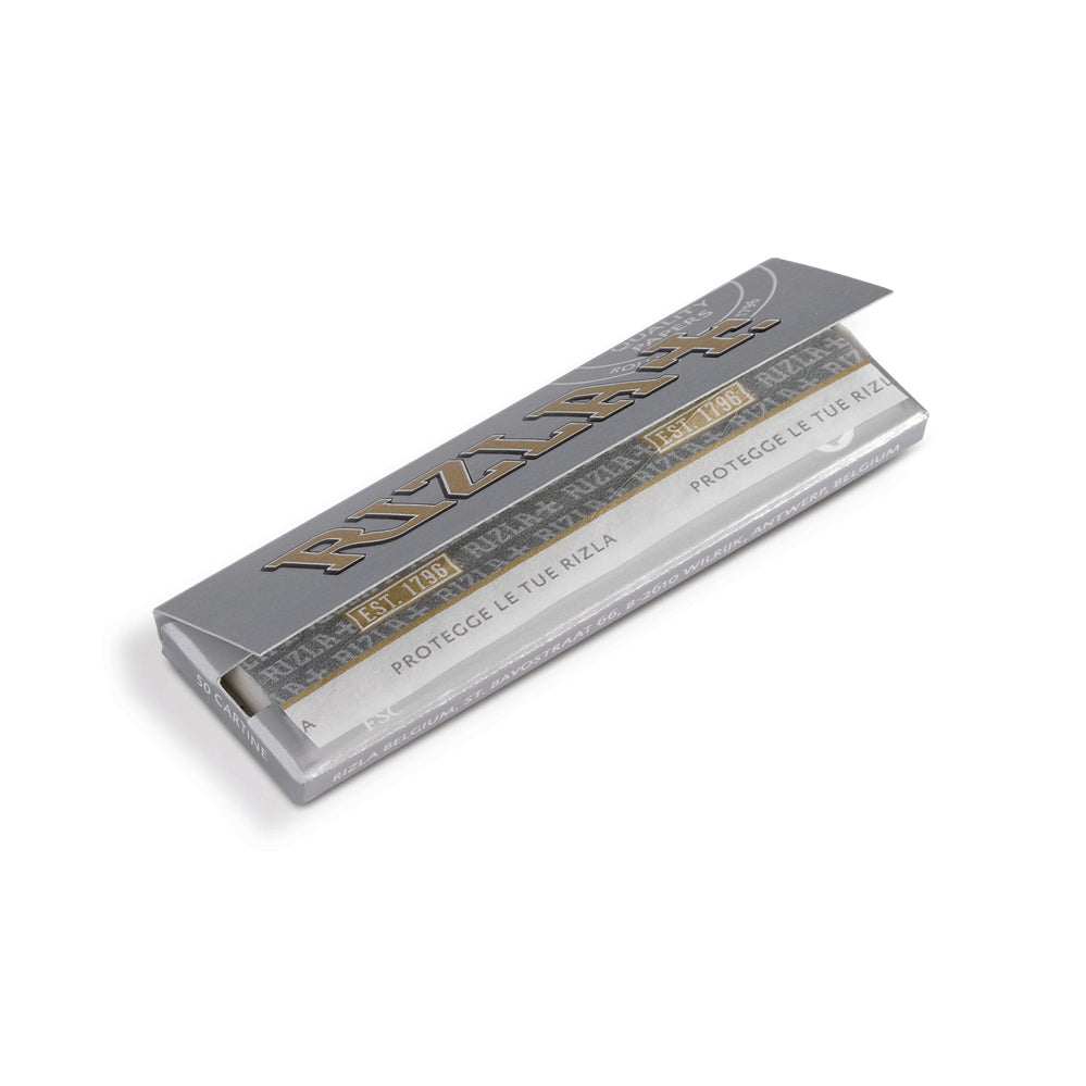 RIZLA CARTINA CORTA SILVER - 100 LIBRETTI