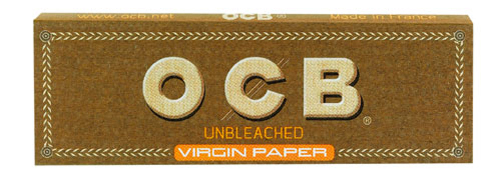 OCB CARTINE VIRGIN CORTE NON SBIANCATA - 50 LIBRETTI