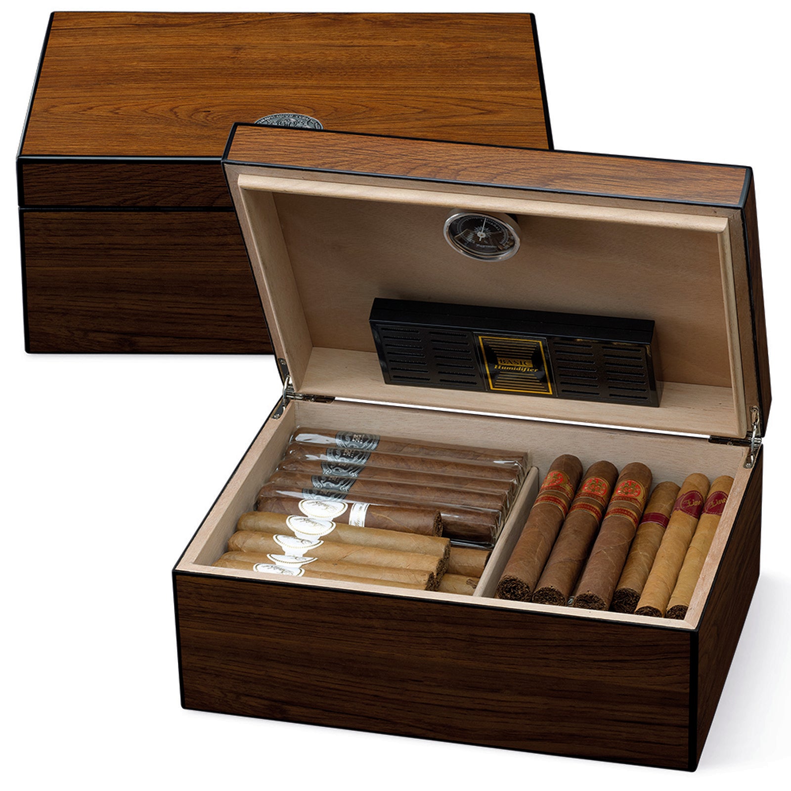 HUMIDOR 40 CLASSICO MARRONE