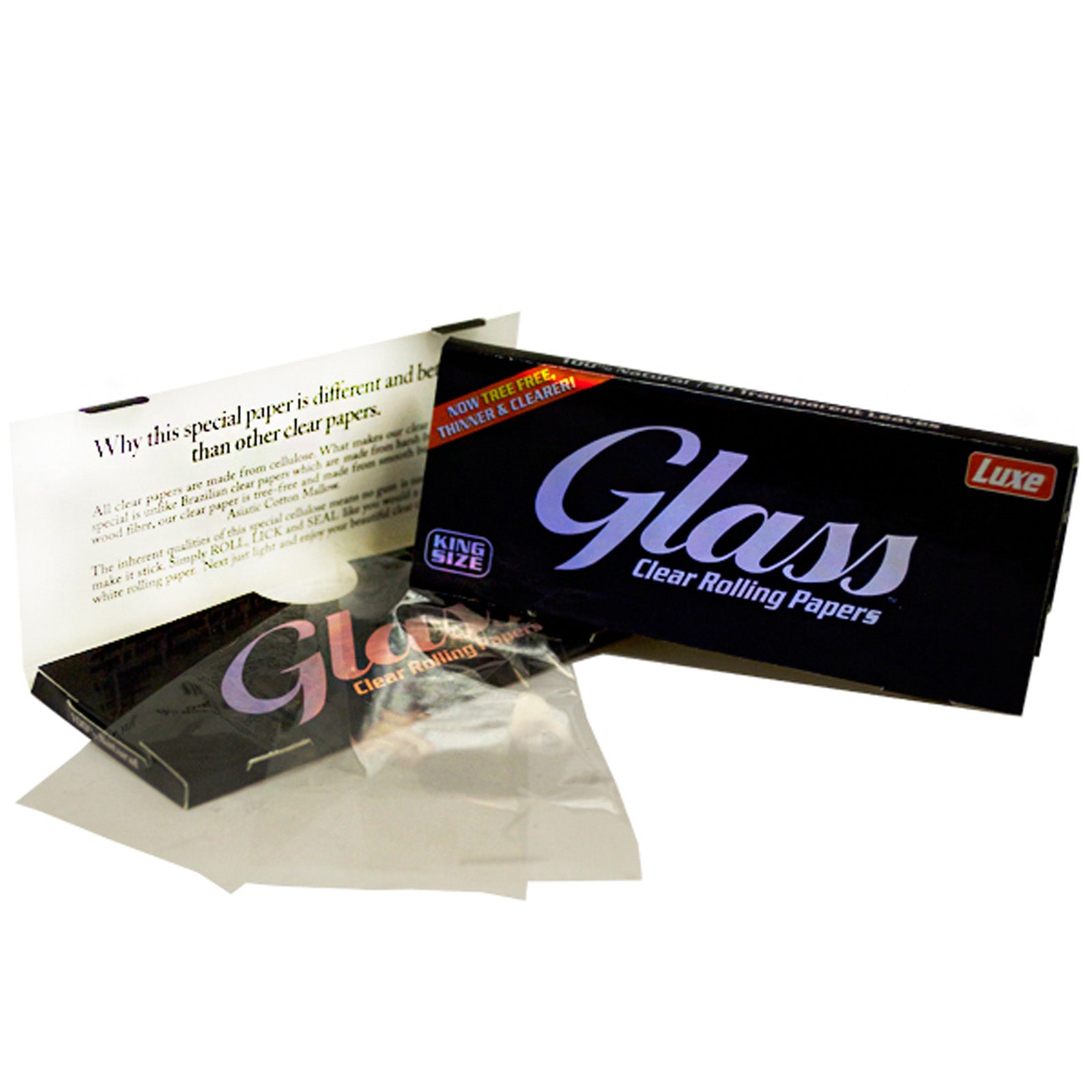 LUXE GLASS CARTINE KING SIZE - 24 LIBRETTI