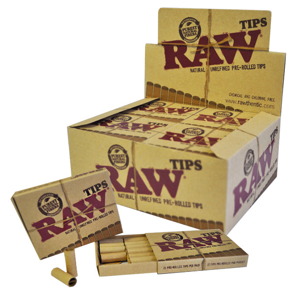 RAW FILTRI PRE ROLLATI - 20 FILTRI