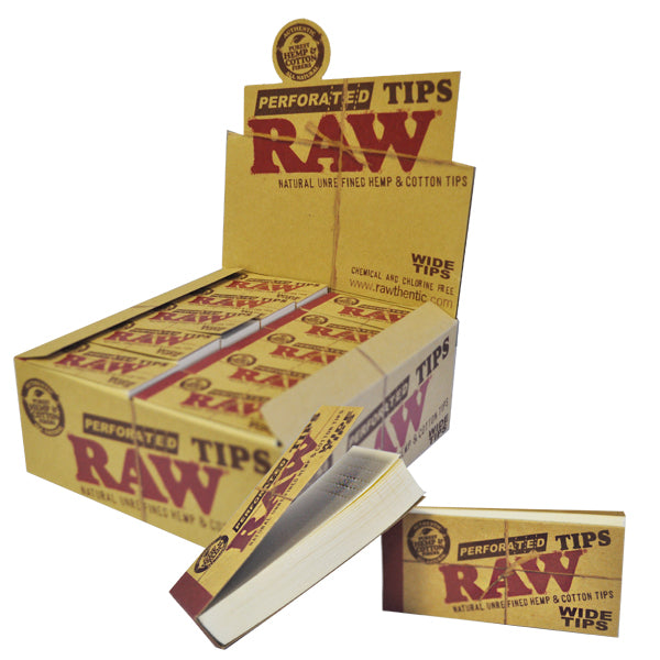RAW FILTRI EXTRA LARGE PRE FORATI - 50 FILTRI