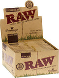RAW ORGANIC HEMP CONNOISSEUR KING SIZE SLIM CARTINE & FILTRI - 24 LIBRETTI