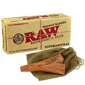 RAW DOUBLE BARREL CIG HOLDER SUPER NAT WOODEN