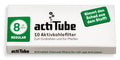 ACTITUBE FILTRI AL CARBONE 8 MM - 25 X 10 PZ
