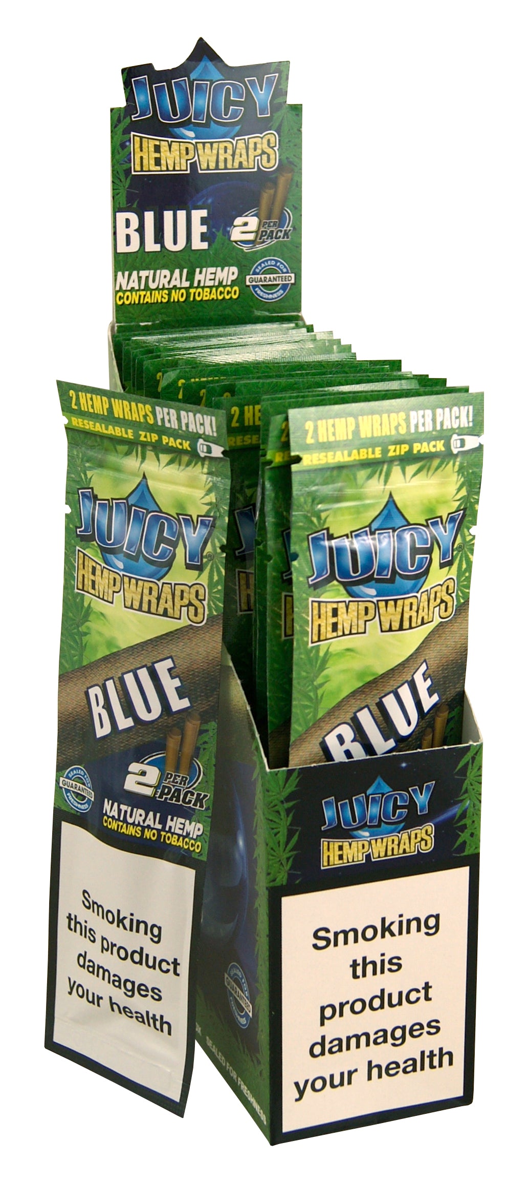 JUICY JAY 2X BLUNT IN CANAPA BLUE 25/BOX