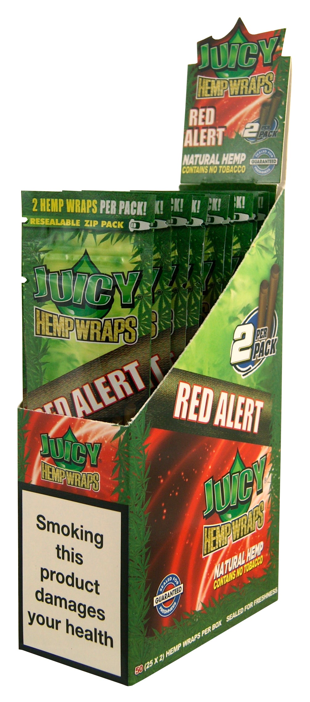 JUICY JAY 2X BLUNT IN CANAPA RED 25/BOX