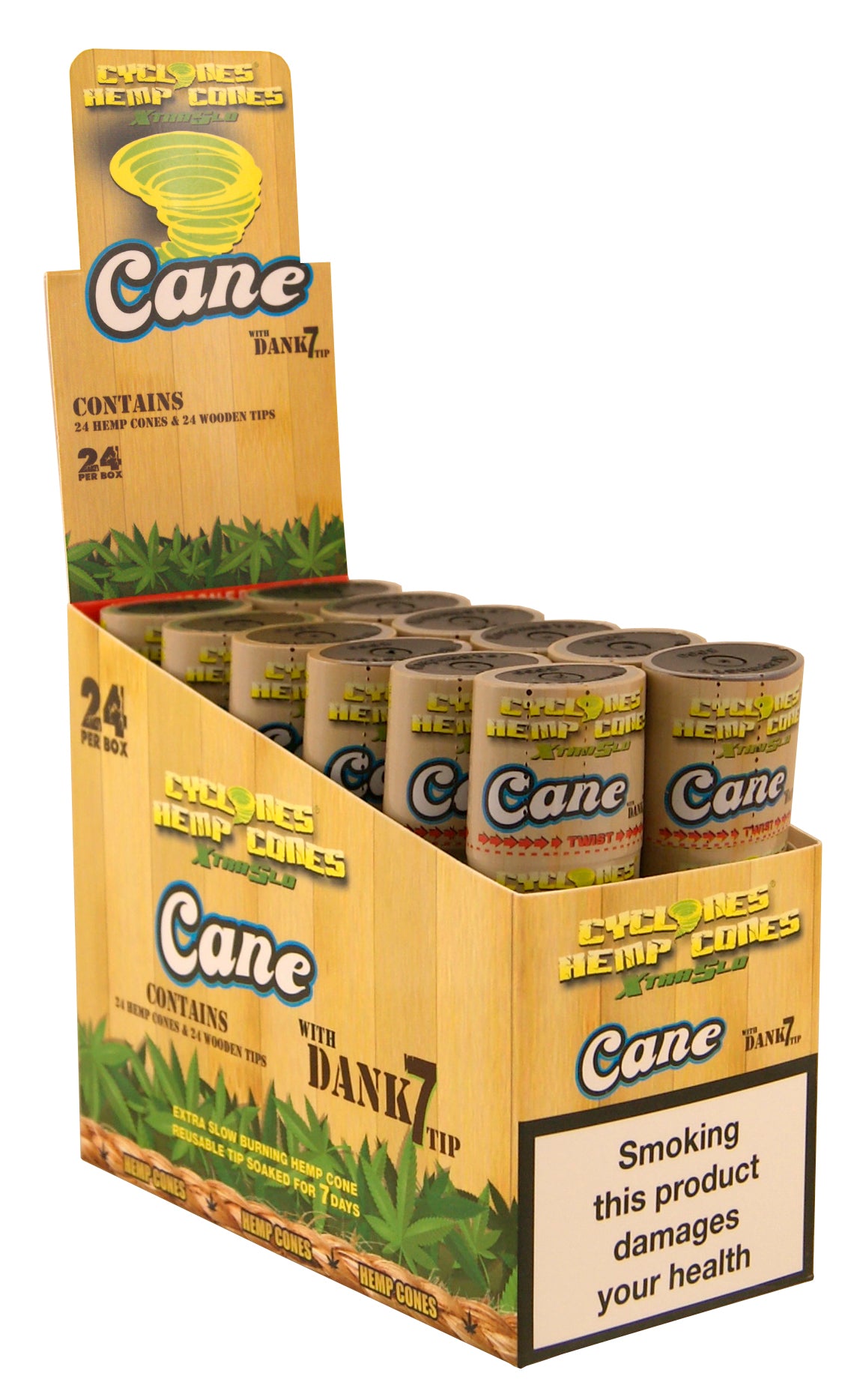 CYCLONES 2X  BLUNT IN CANAPA SUGAR 12/BOX