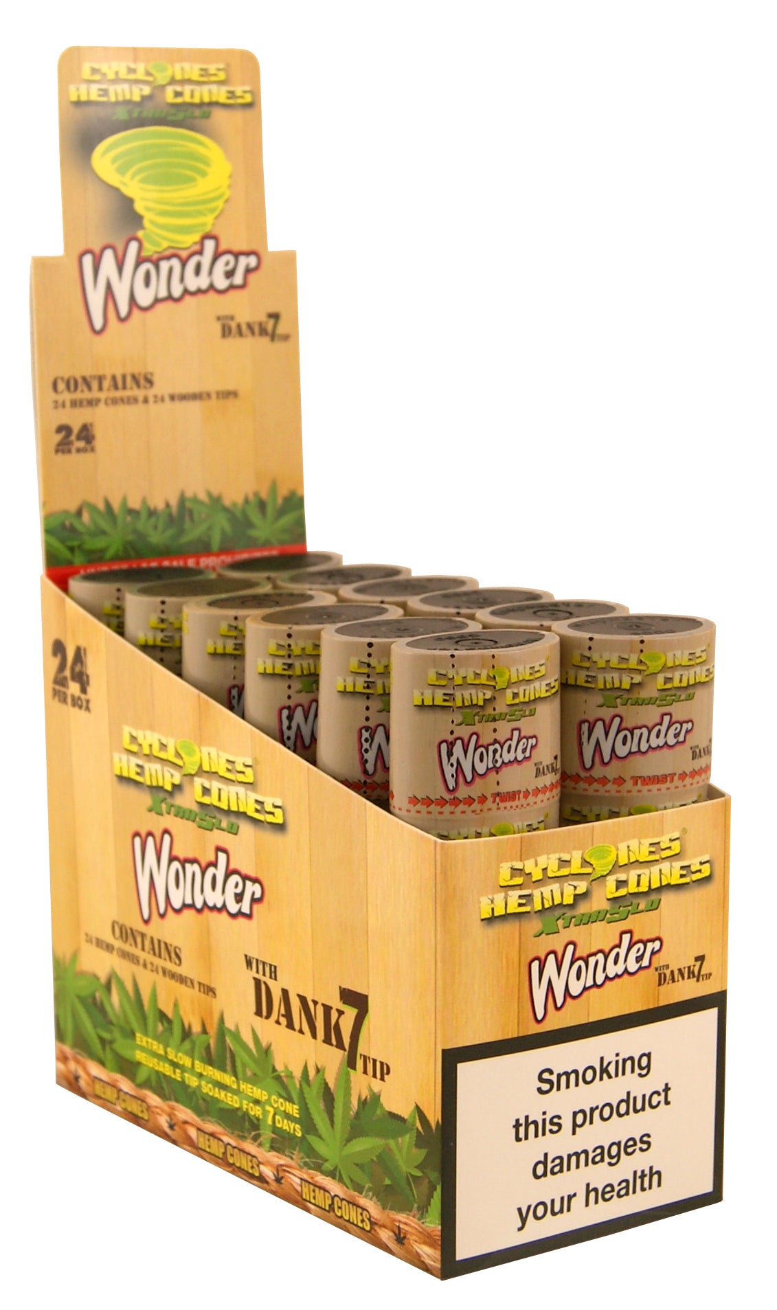 CYCLONES 2X  BLUNT IN CANAPA WONDER 12/BOX