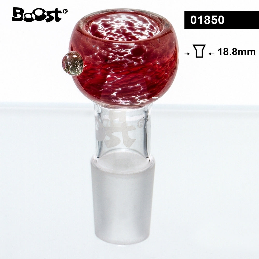 BOOST BRACIERE IN VETRO ROSSO D. 18,8 MM