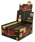 RAW BLACK KING SIZE SLIM - 50 LIBRETTI