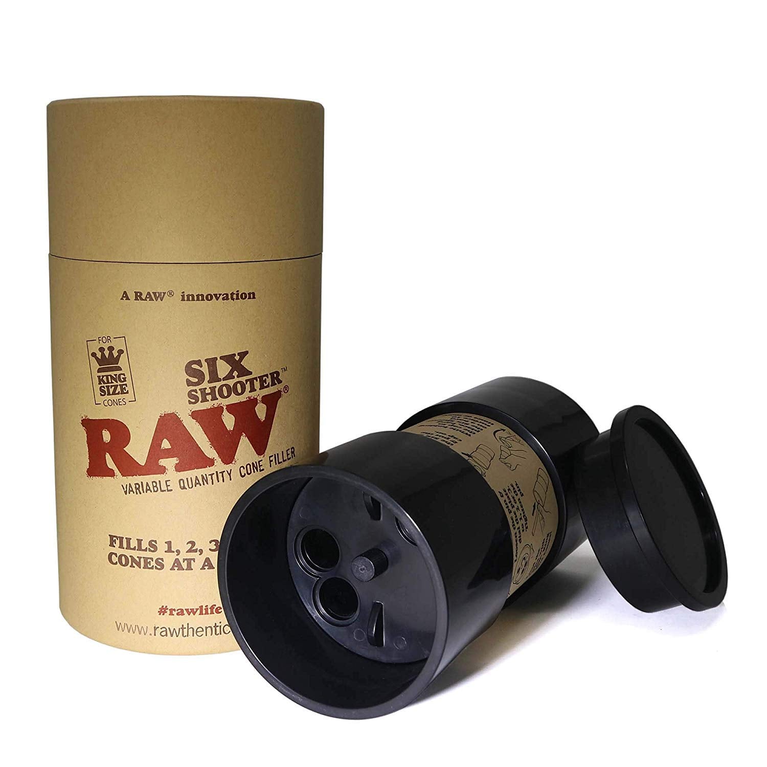 RAW SIX SHOOTER RIEMPI CONI KING SIZE