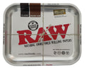 RAW VASSOIO ORIGINAL IN METALLO SILVER MEDIUM