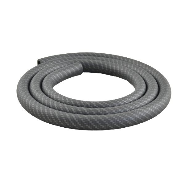 HOSE PER NARGHILE' IN SILICONE CM 150 - CARBON NERO
