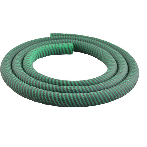 HOSE PER NARGHILE' IN SILICONE CM 150 - CARBON VERDE