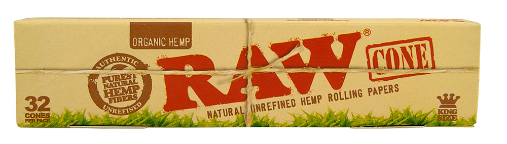 RAW ORGANIC 32 CONI PREROLLATI KING SIZE