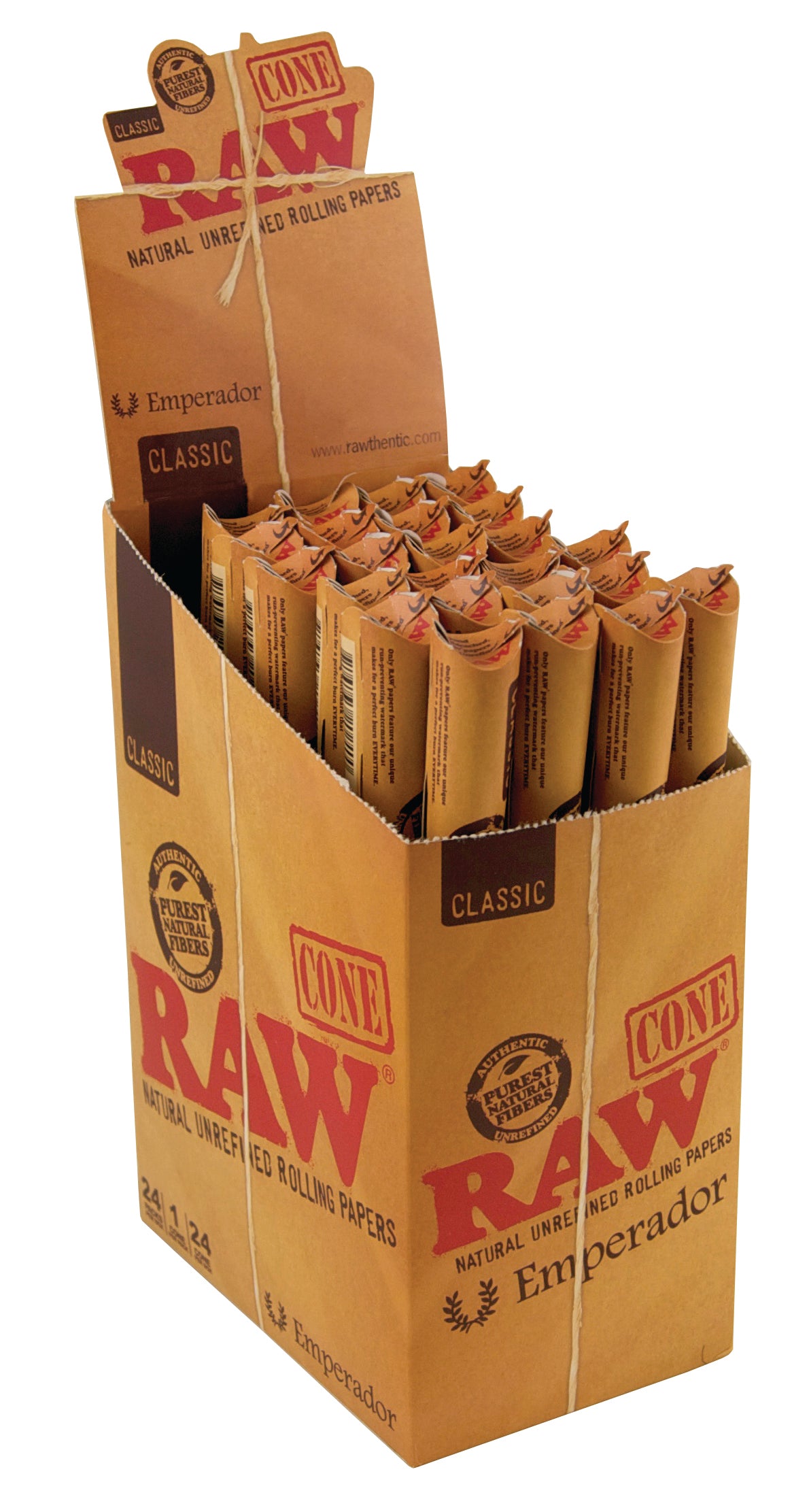 RAW CONE EMPERADOR - 24 CONI