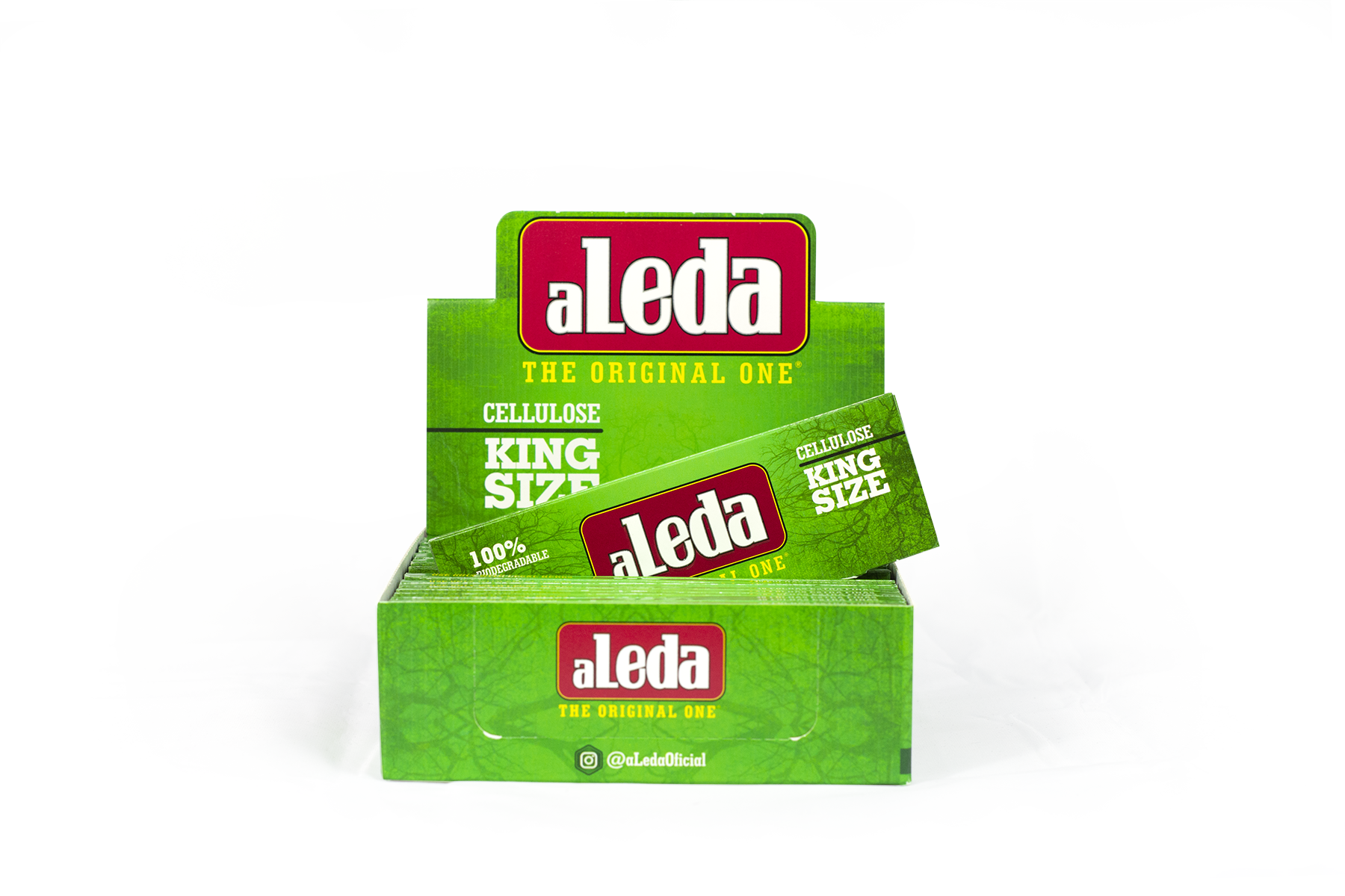 ALEDA CLEAR CARTINA KING SIZE - 20 LIBRETTI DA 40 FOGLIETTI