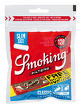 SMOKING FILTRI SLIM SIZE 6MM + CARTINE BROWN