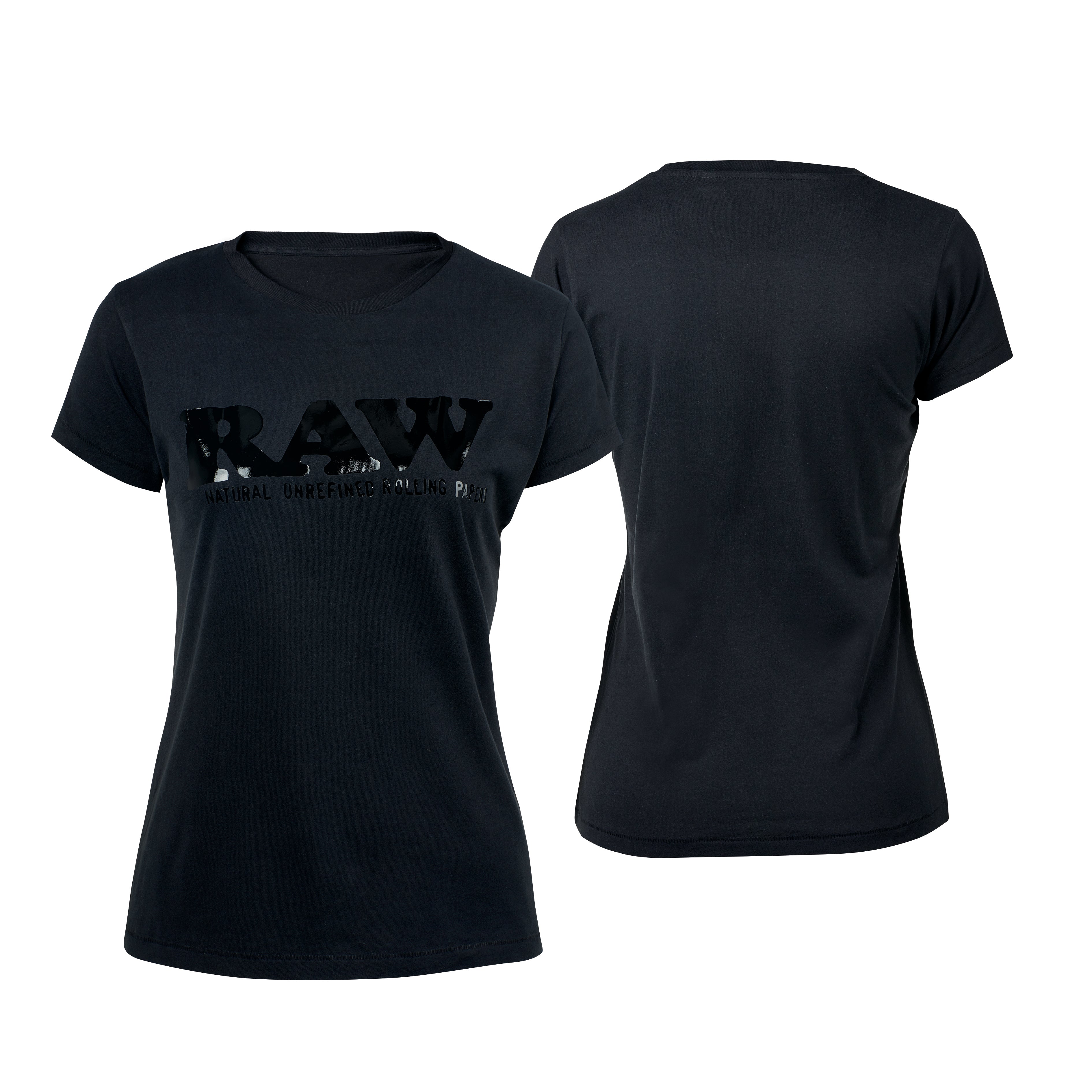 RAW GIRL SHIRT BLACK/BLACK L