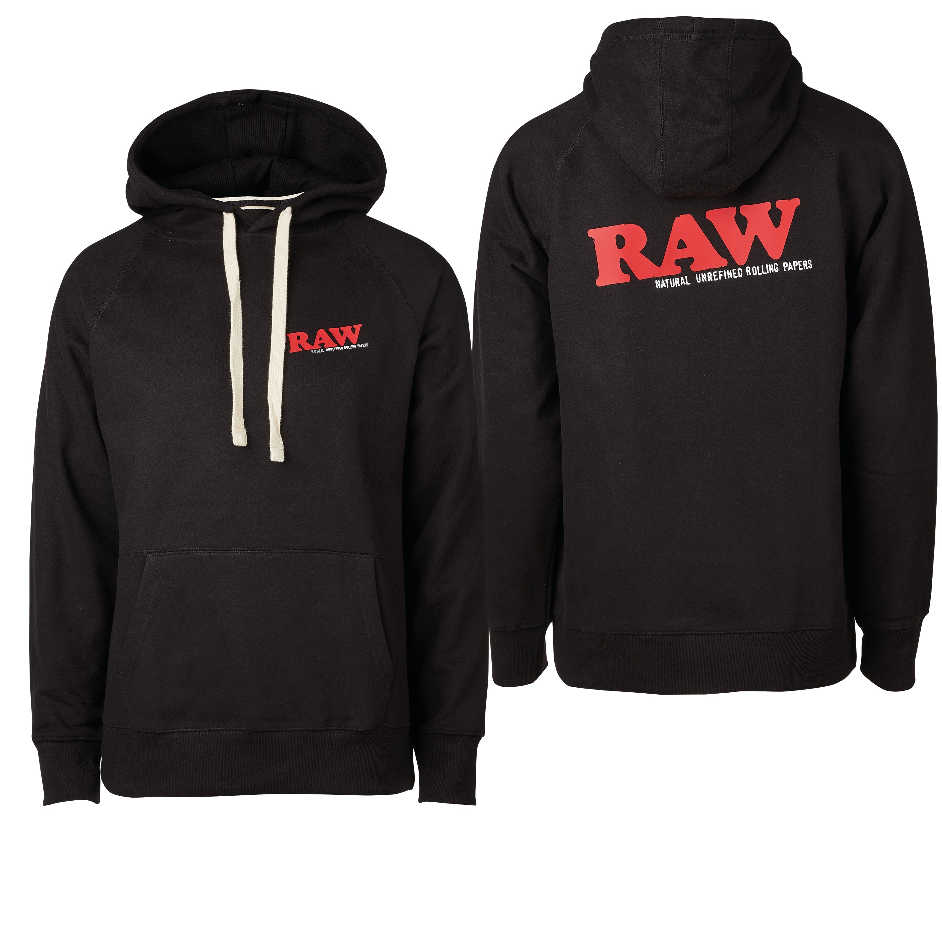 RAW HOODIE BLACK XL