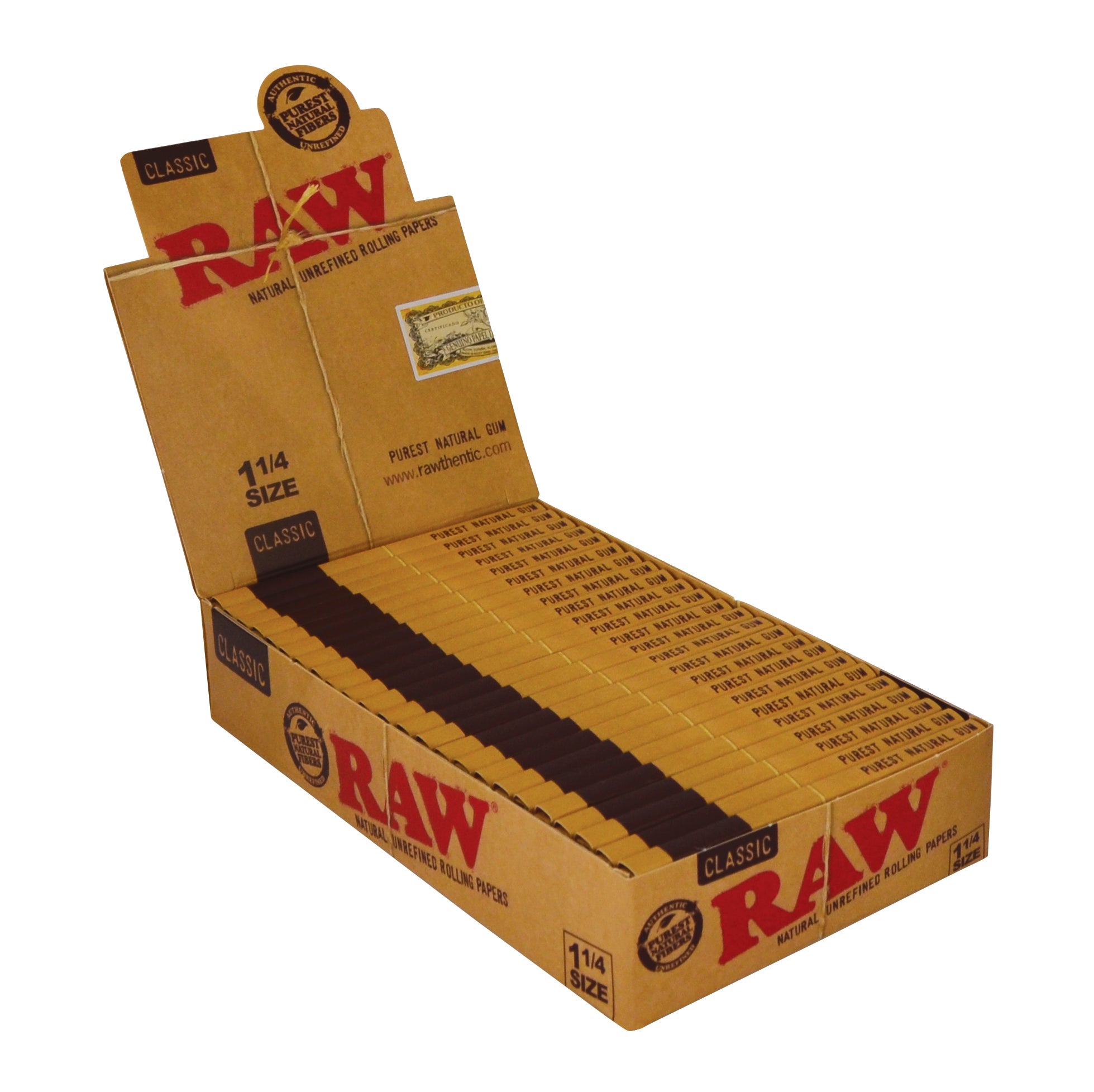 RAW 1 1/4 CLASSIC - 24 LIBRETTI