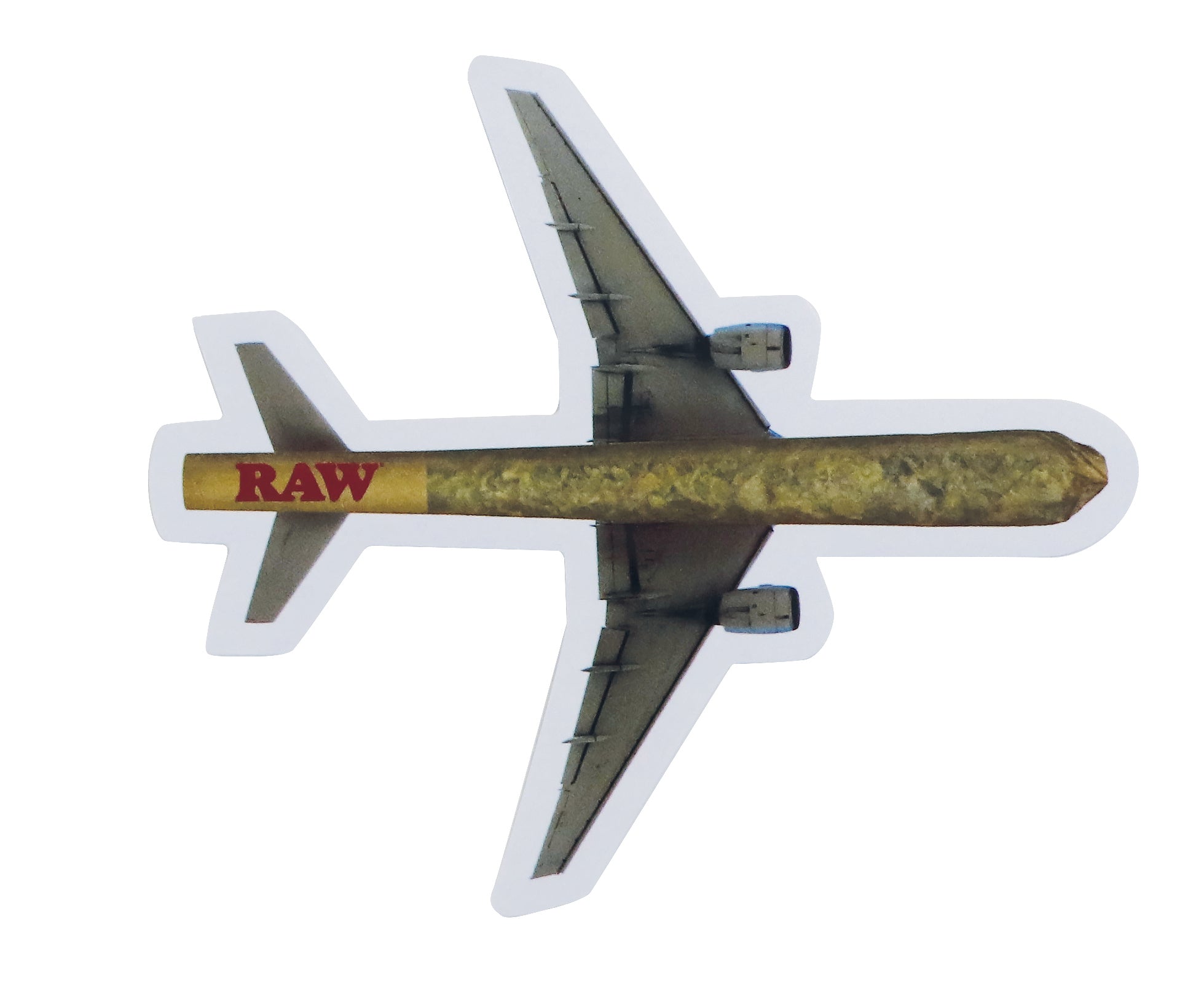 RAW STICKER CONE PLANE