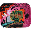 RAW METAL ROLLING TRAY ZOMBIE