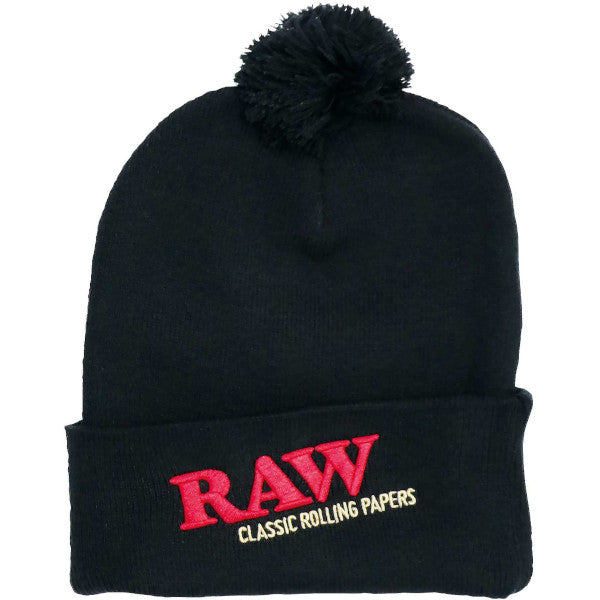 RAW WINTER HAT - BLACK