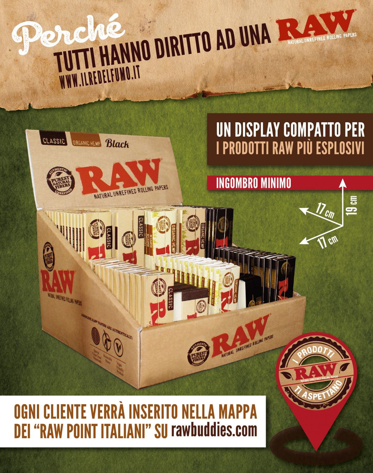 RAW MINI COMPACT DISPLAY