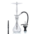 ALADIN NARGHILE' ALUX ADMIRAL - 50 cm ARGENTO