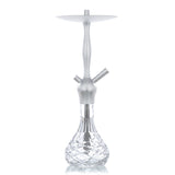 ALADIN NARGHILE' ALUX ADMIRAL - 50 cm ARGENTO