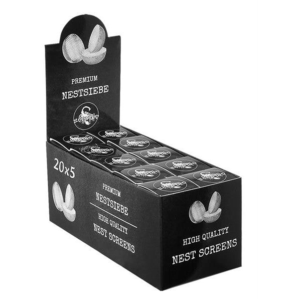 SCORPIO PREMIUM RETINE ACCIAIO INOSSIDABILE 22mm - 20 PZ