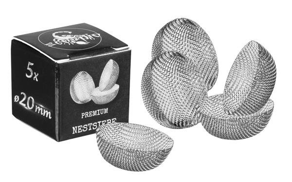 SCORPIO PREMIUM RETINE ACCIAIO INOSSIDABILE 20mm - 20 PZ