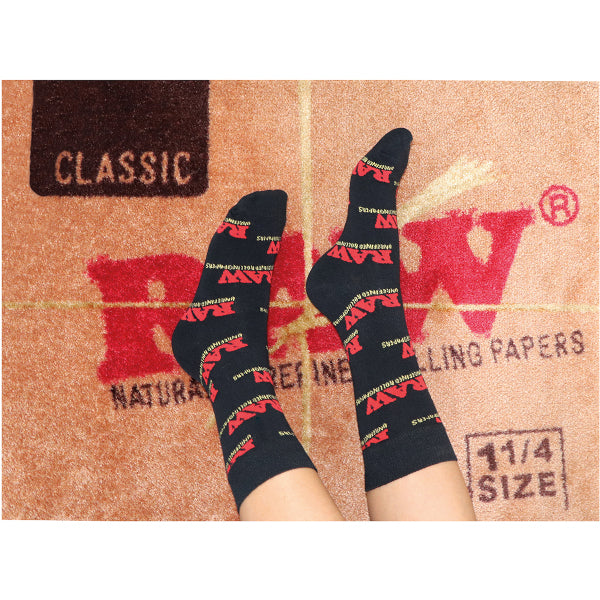 RAW SOCKS BLACK
