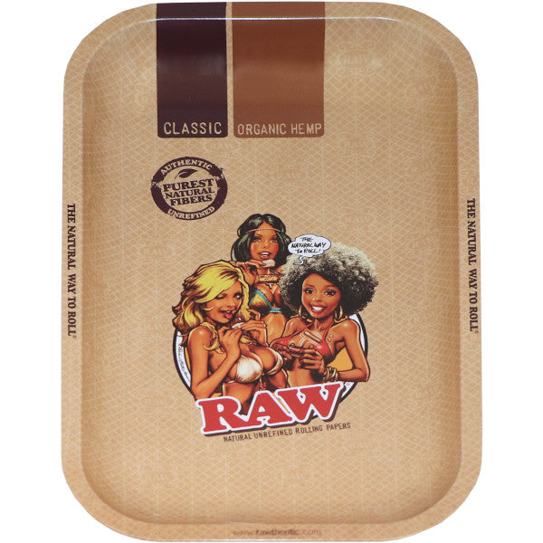 RAW METAL ROLLING TRAY - RAW x RJB GIRL 2 - SMALL