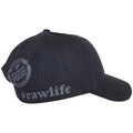 RAW HAT BLACK WITH BLACK LOGO WITH POKER