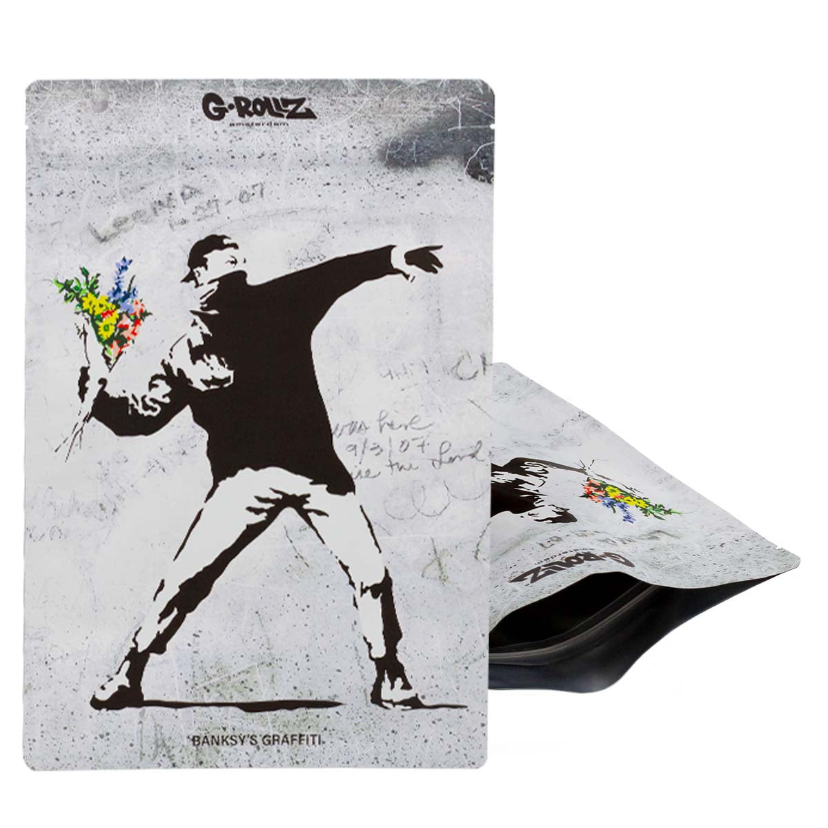 G-ROLLZ BANSKY'S FLOWER THROWER 150X200mm BUSTINE SALVAFRESCHEZZA - 25 PZ