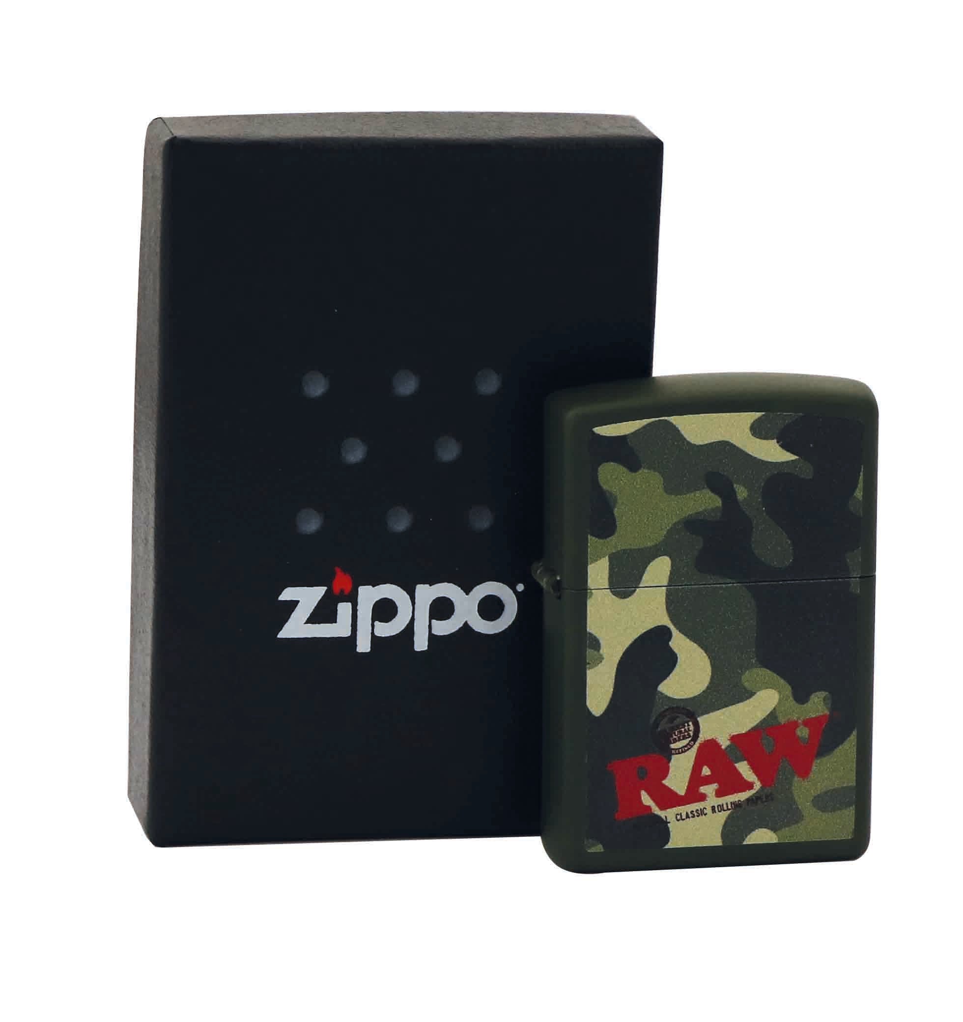 RAW ZIPPO CAMOFLAGE - FULL PRINT
