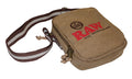 RAW ROLLING PAPERS SHOULDER BAG - BROWN