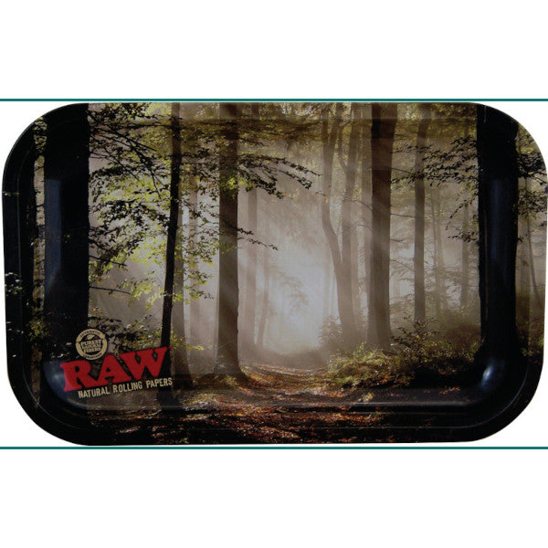 RAW FOREST METAL ROLLING TRAY - SMALL