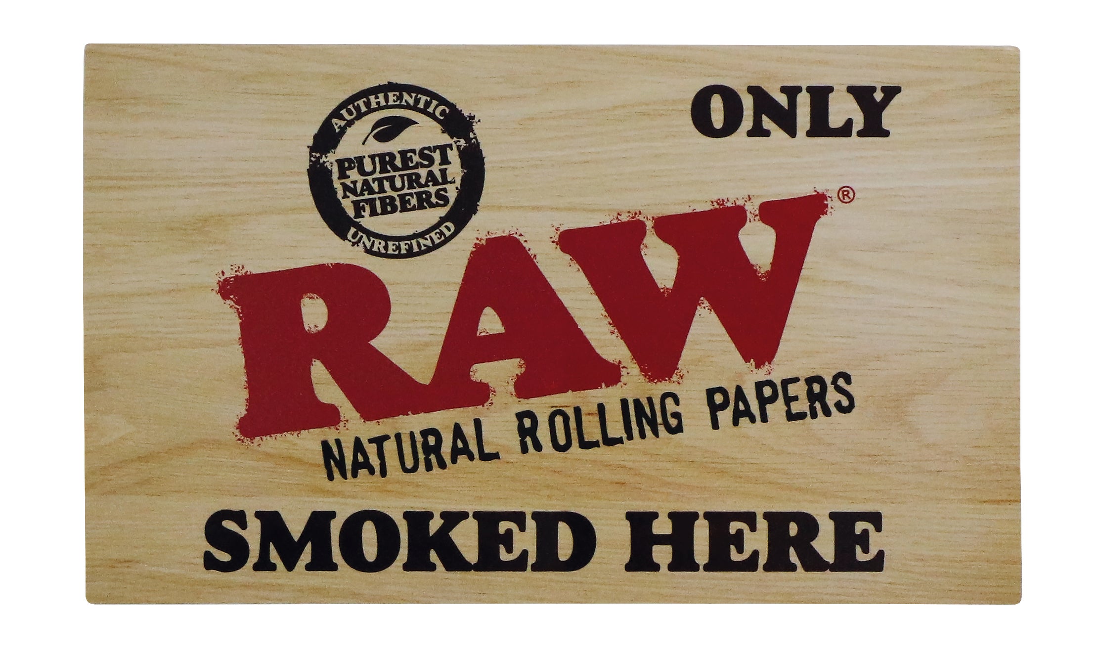 RAW STICKER RAW ONLY